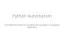 develop python automation, web scraping, and automate your day to day tasks